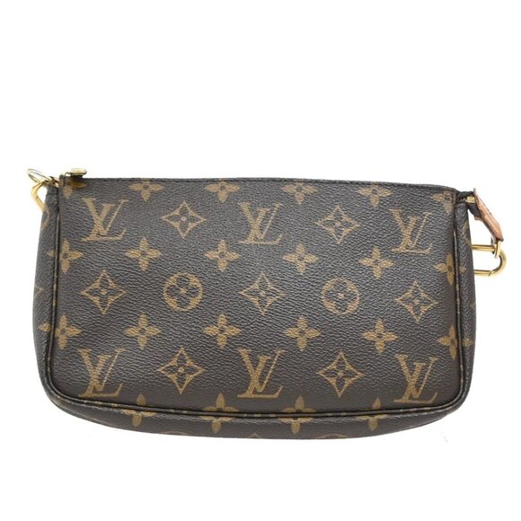 LOUIS VUITTON Pochette Accessoires Shoulder Bag Monogram Leather 498-082025 - Picture 2 of 16
